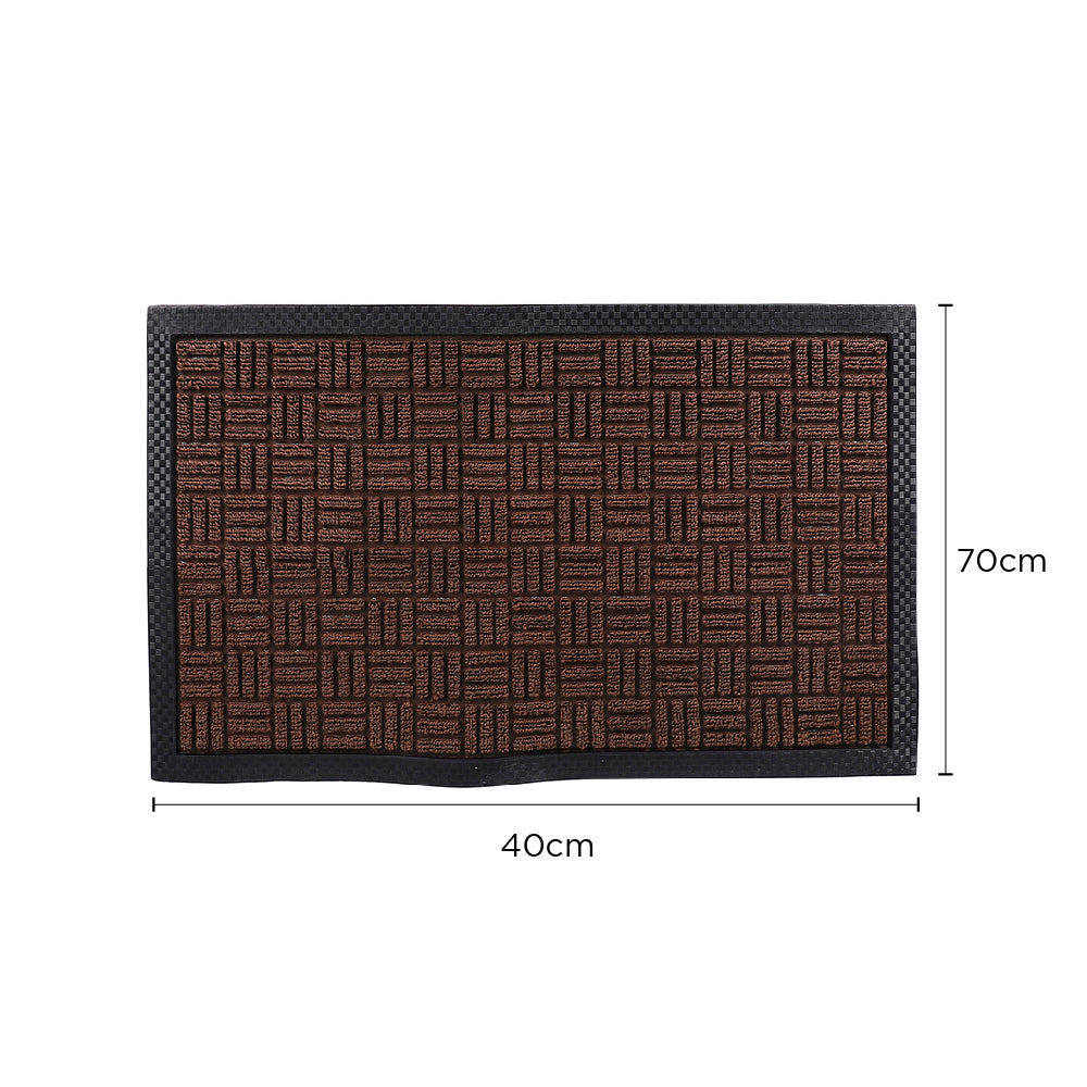 Textured Coir Indoor Mat 40X70Cm