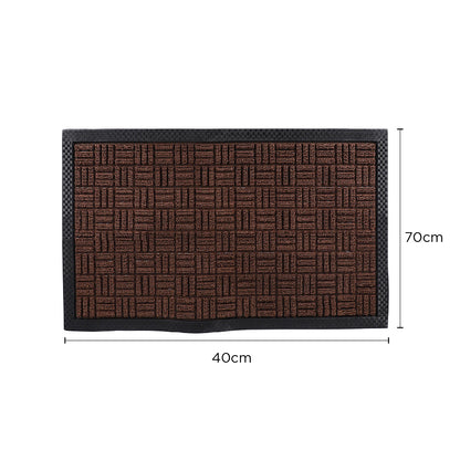 Textured Coir Indoor Mat 40X70Cm