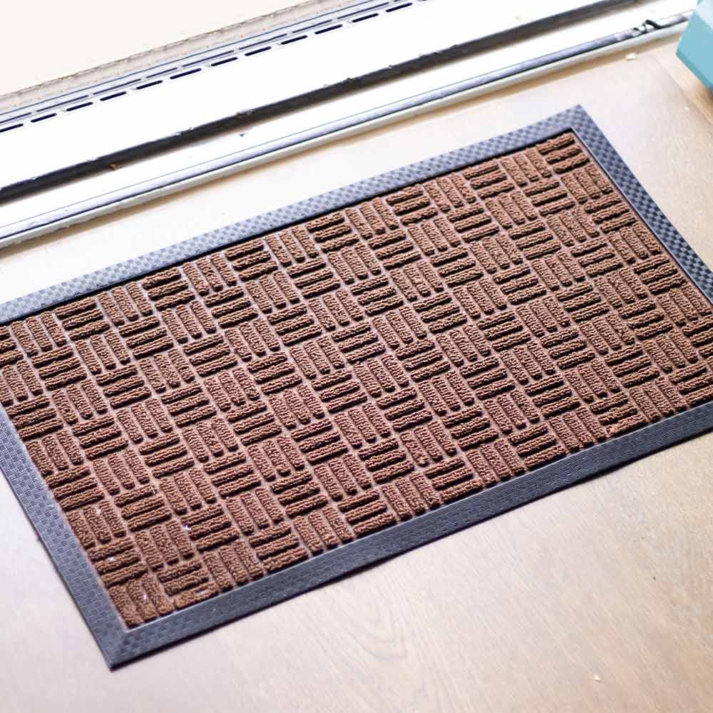 Textured Coir Indoor Mat 40X70Cm