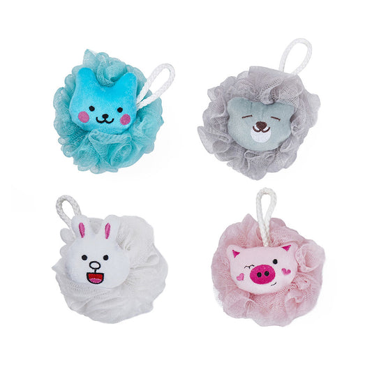 Exfoliating Bath Sponge With Toys