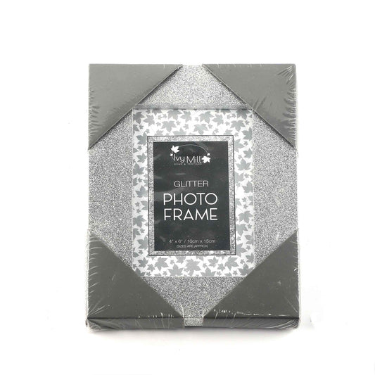 Sliver Glitter Photo Frame 10x15cm