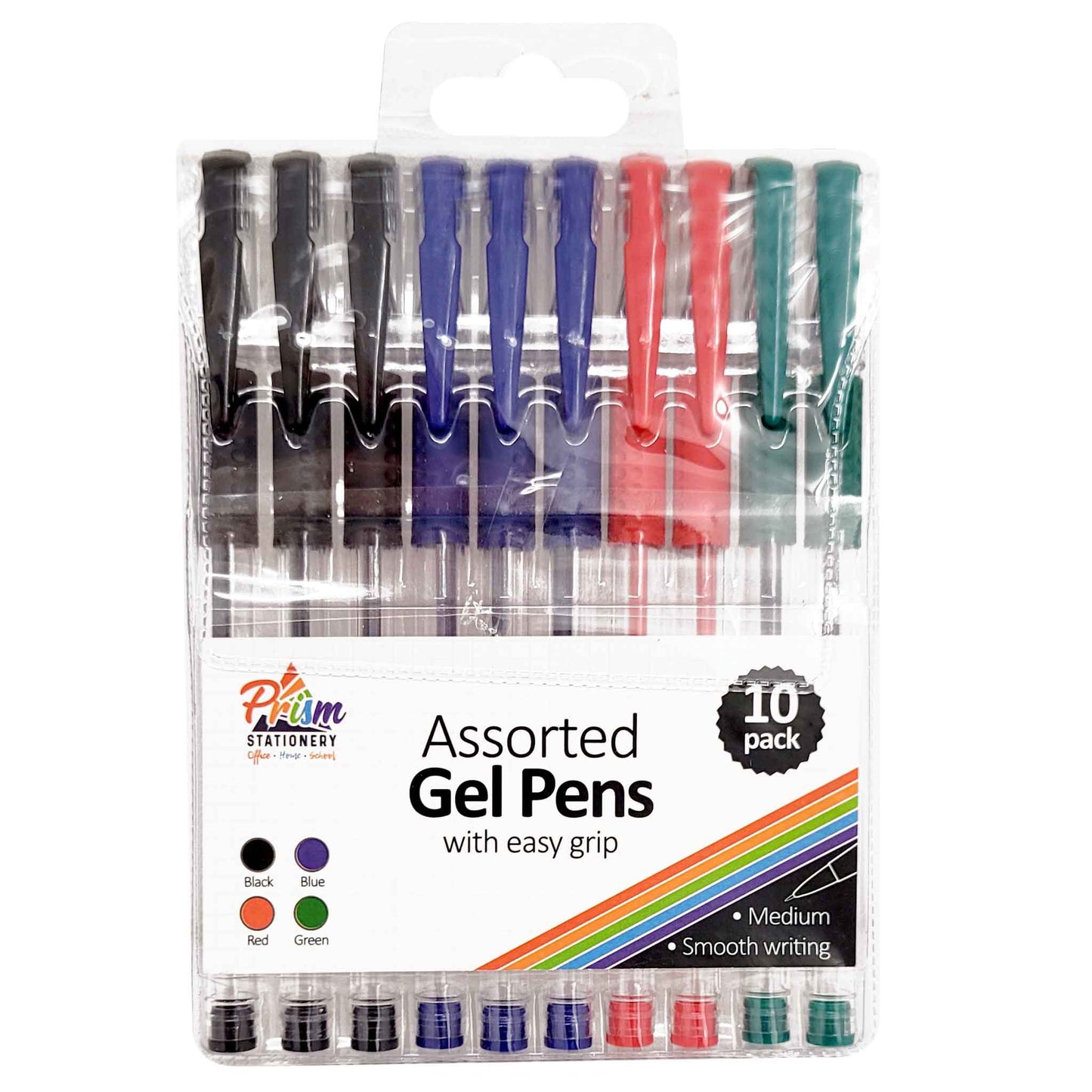 Gel Pens 10Pk Assorted