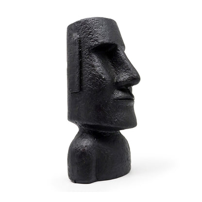 Polyresin Man Head Black