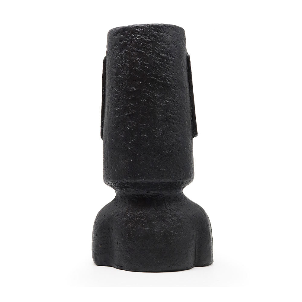 Polyresin Man Head Black