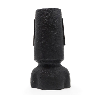 Polyresin Man Head Black
