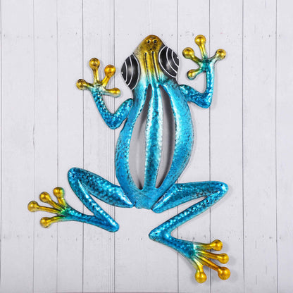 Metal Frog Wall Art