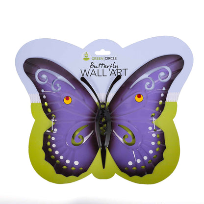 Butterfly Wall Art (LilacPinkTuqGreen)