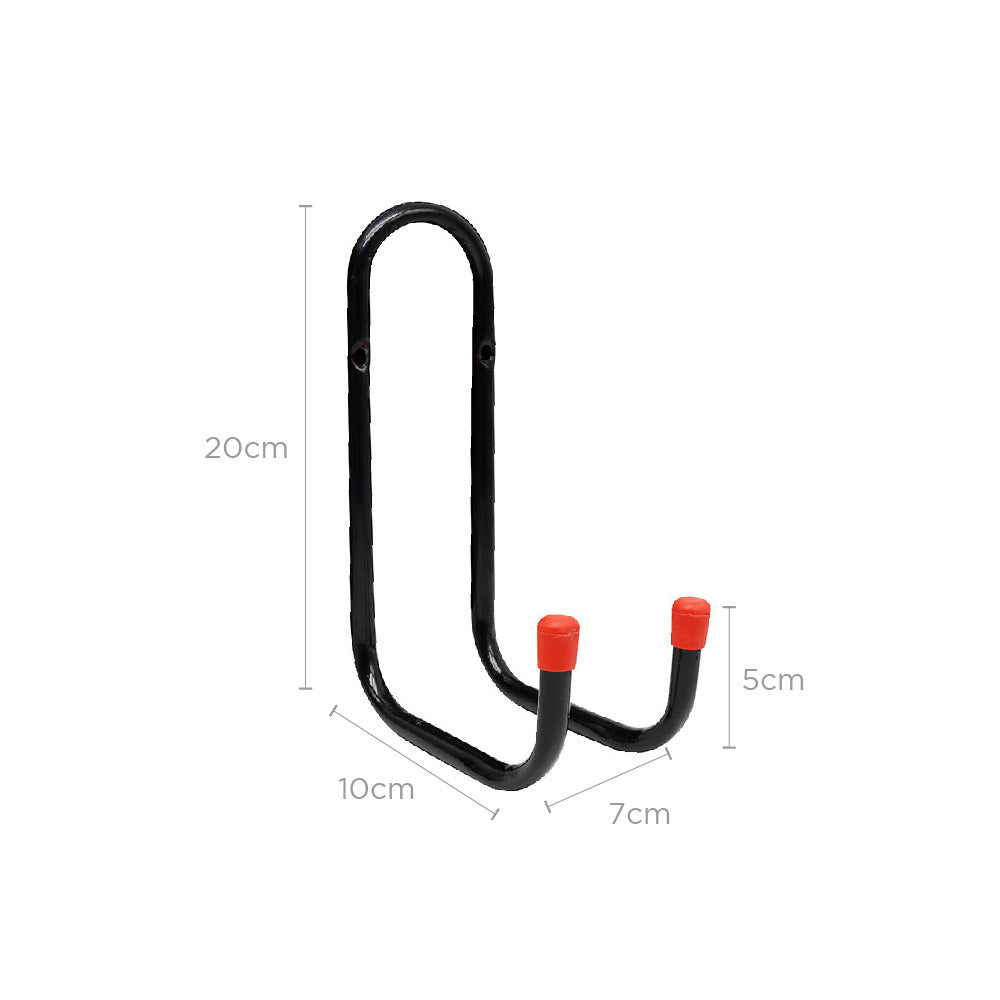 Black Steel Double Hook 1PC