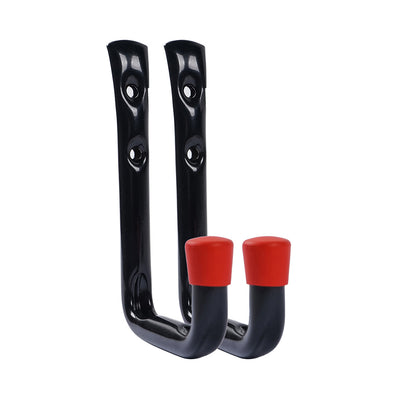 Black Steel Universal Hook 2PC