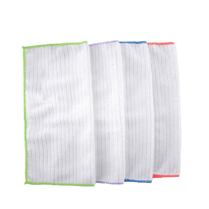 Microfibre Dish Cloths White 4S