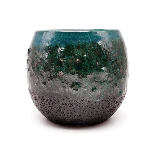 Old Stone Planter Blue 10x10x9CM