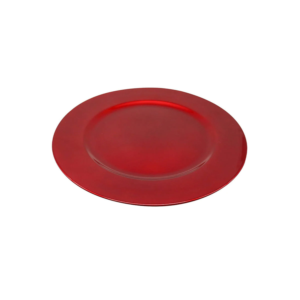 Charger Plate Red 33Cm