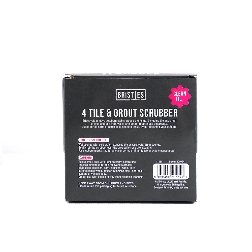 Tile & Grout Scrubber 4Pk