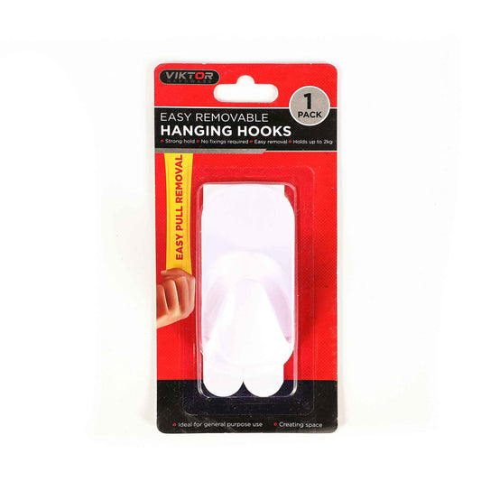 Removable Hanging Wall Hook 1PK