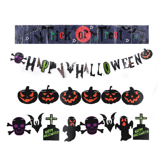Spooky Banners 4PK