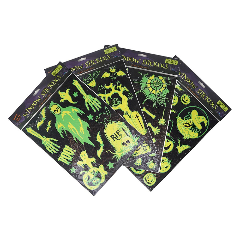 Glow In The Dark Stickers Assorted