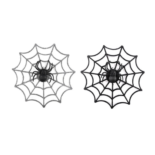Glitter Spider Web