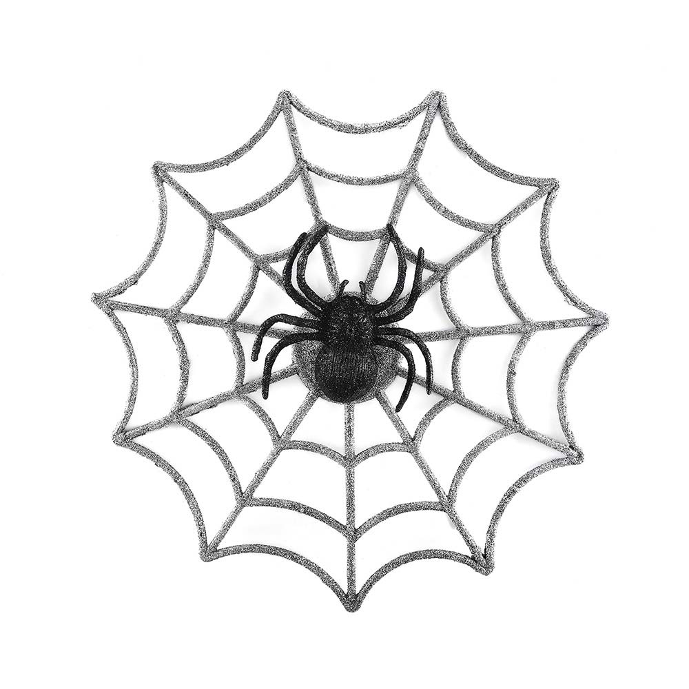 Glitter Spider Web