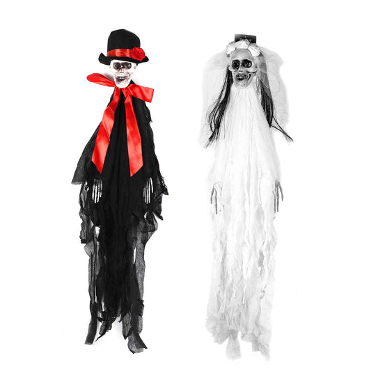 Large Bride & Groon Skelton