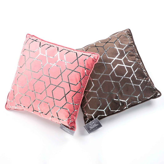 Foil Printed Cushion 43cm