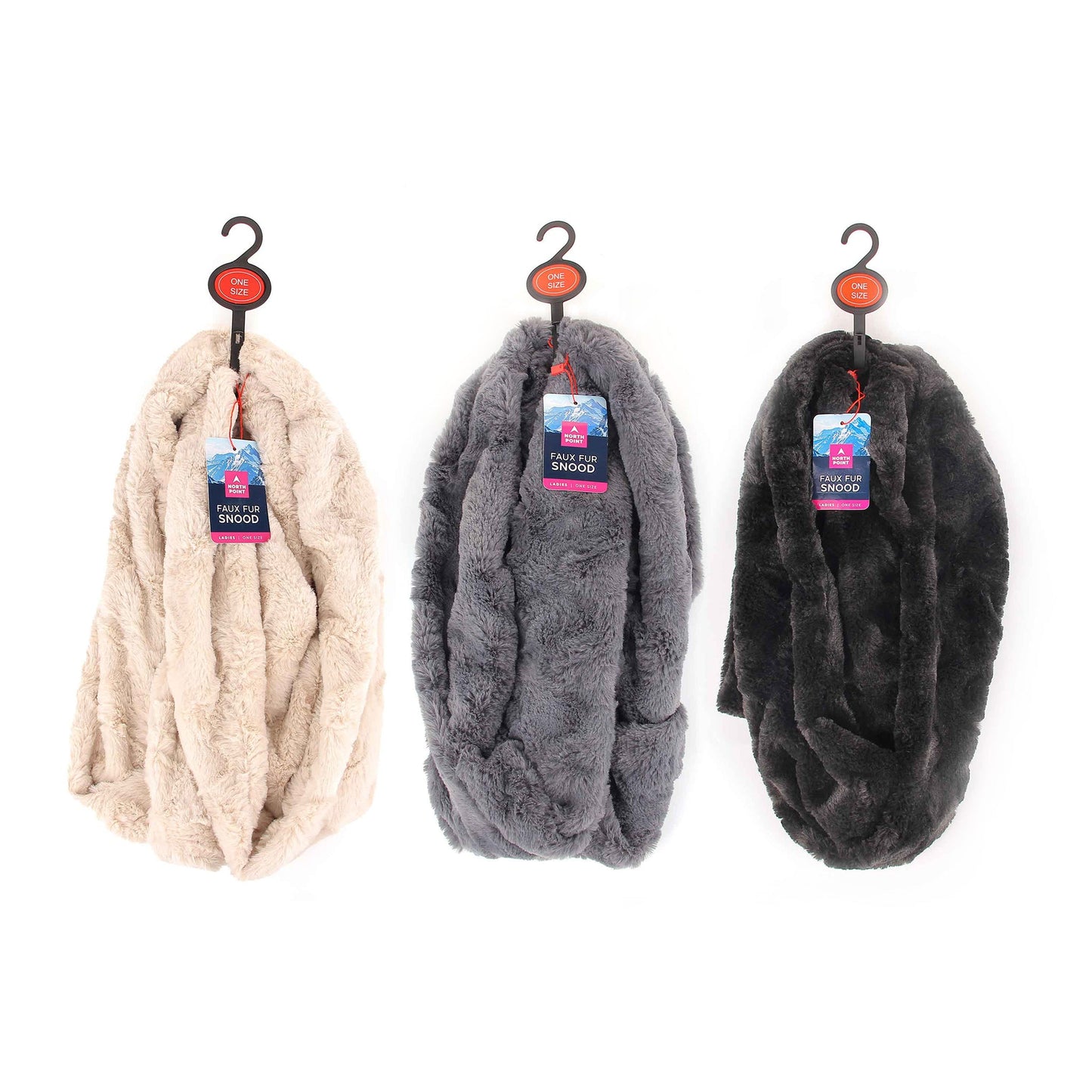 Ladies Faux Fur Snood Tex
