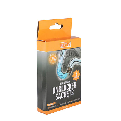 Sink & Drain Unblocker Sachets 3Pk