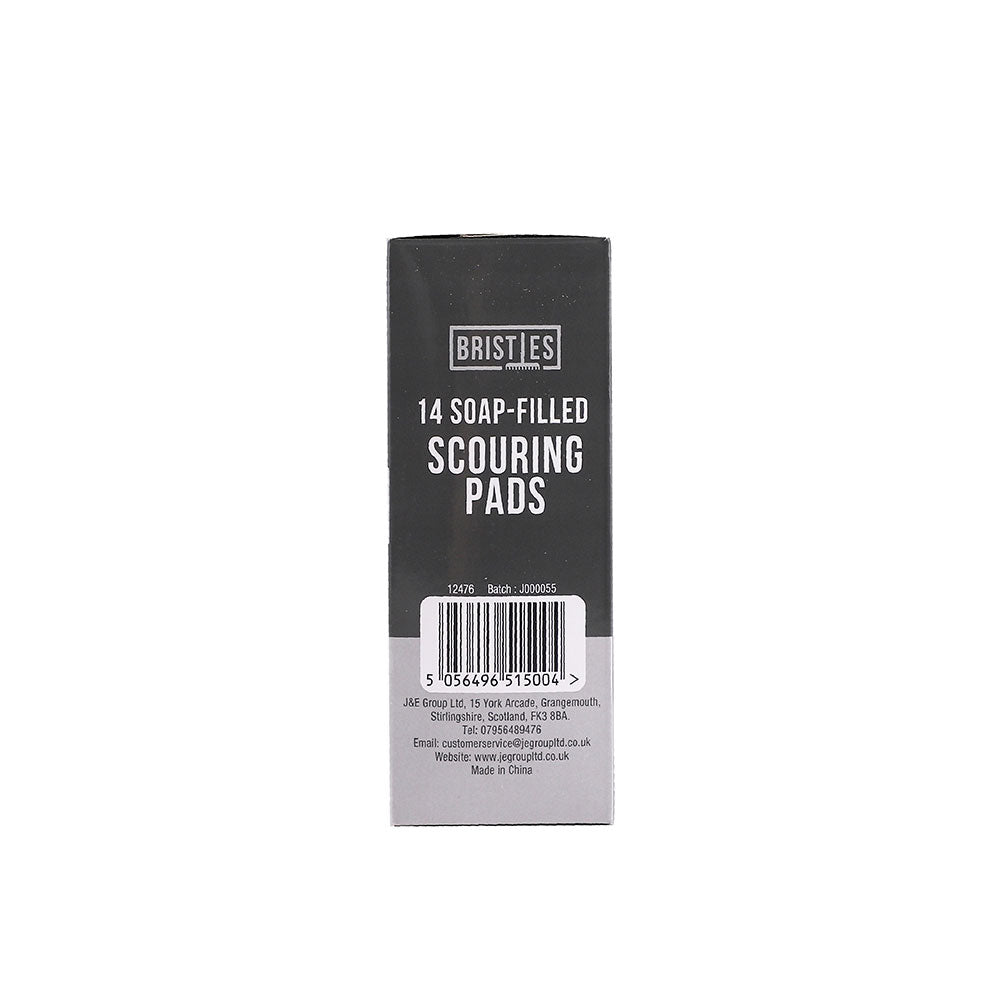 Soap Filled Scouring Pad 14Pk