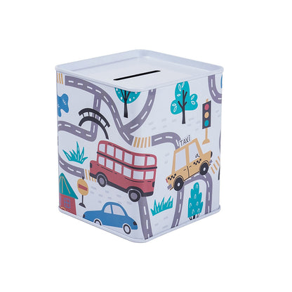 Square Money Tin