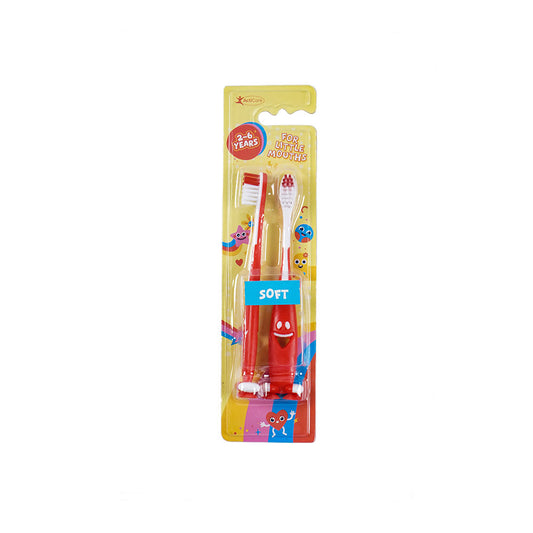 Kids Toothbrush Heart Pack Of 2