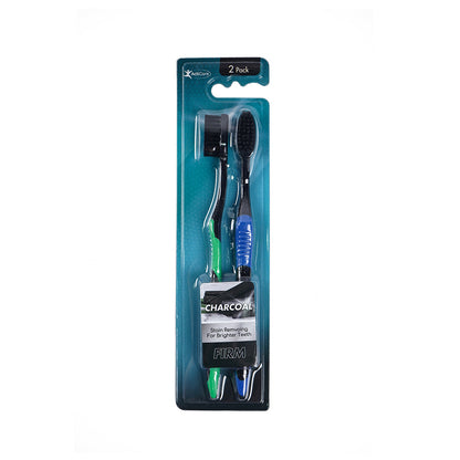 Charcoal Firm Toothbrush 2Pack