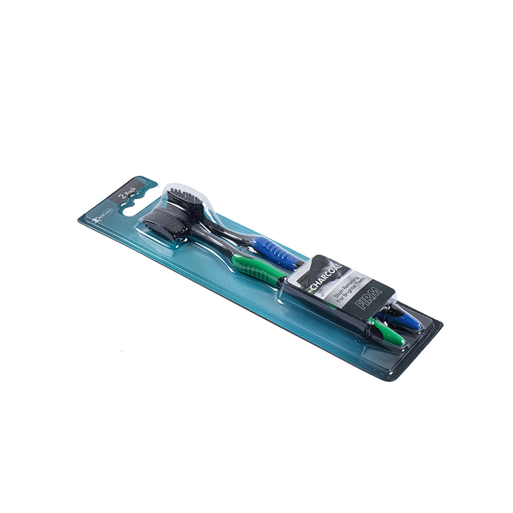Charcoal Firm Toothbrush 2Pack