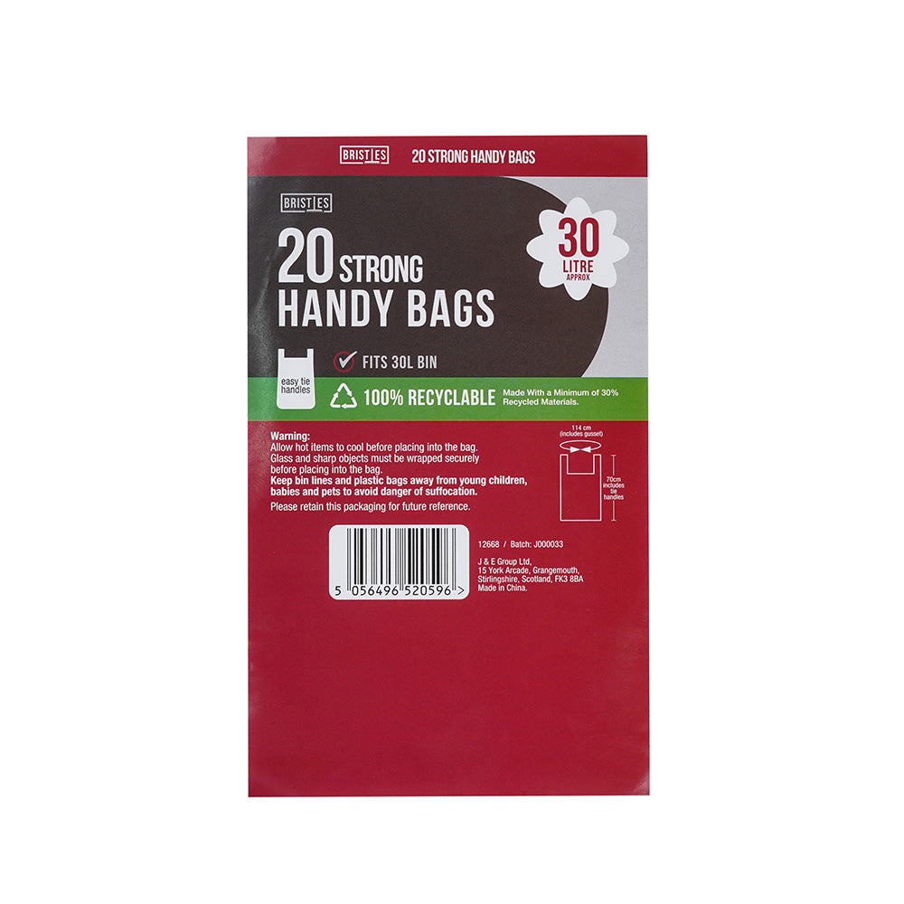 Strong Handy Bin Bag 30L 20S