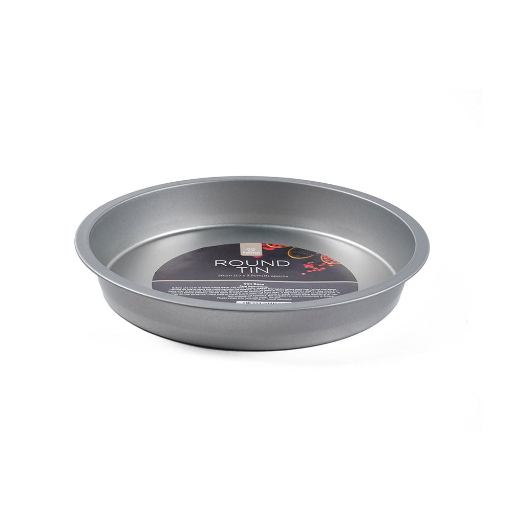 Round Pie Tin 20cmx3.5cm