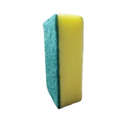 Extra Large Sponge Scourers Yellow 4Pk