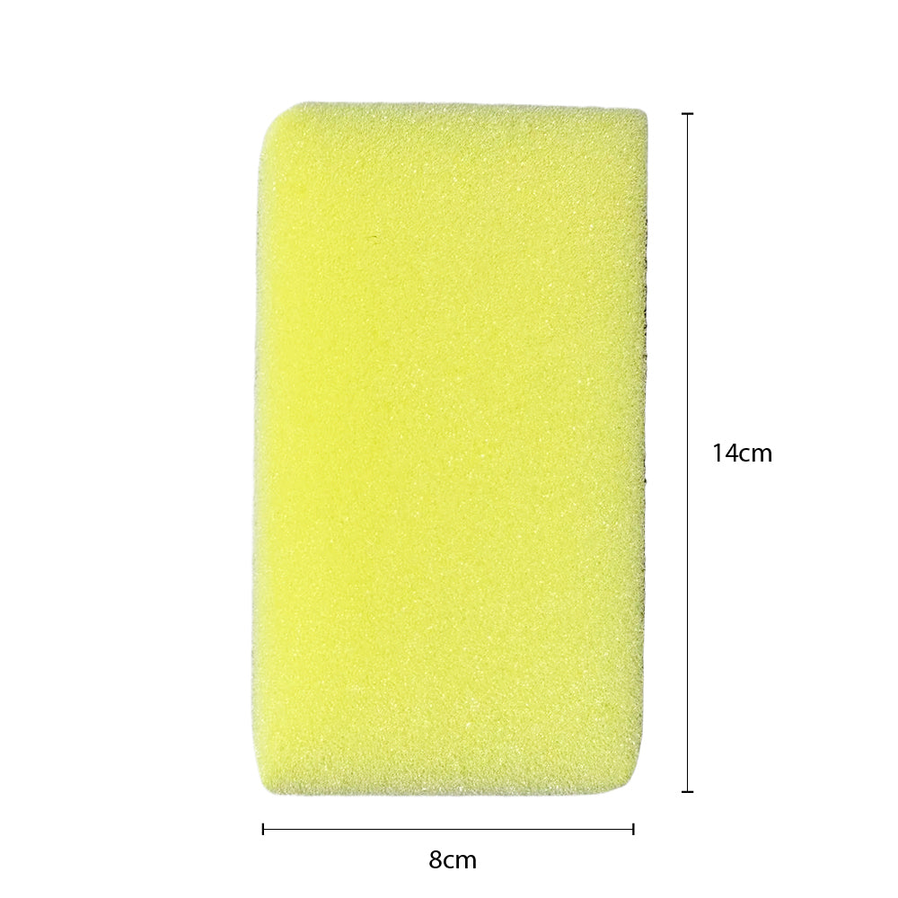 Extra Large Sponge Scourers Yellow 4Pk