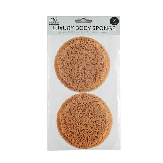 Luxury Body Sponge 2Pk