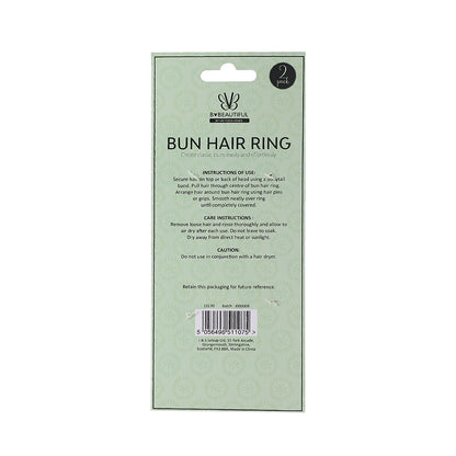 Bun Hair Ring 2Pk