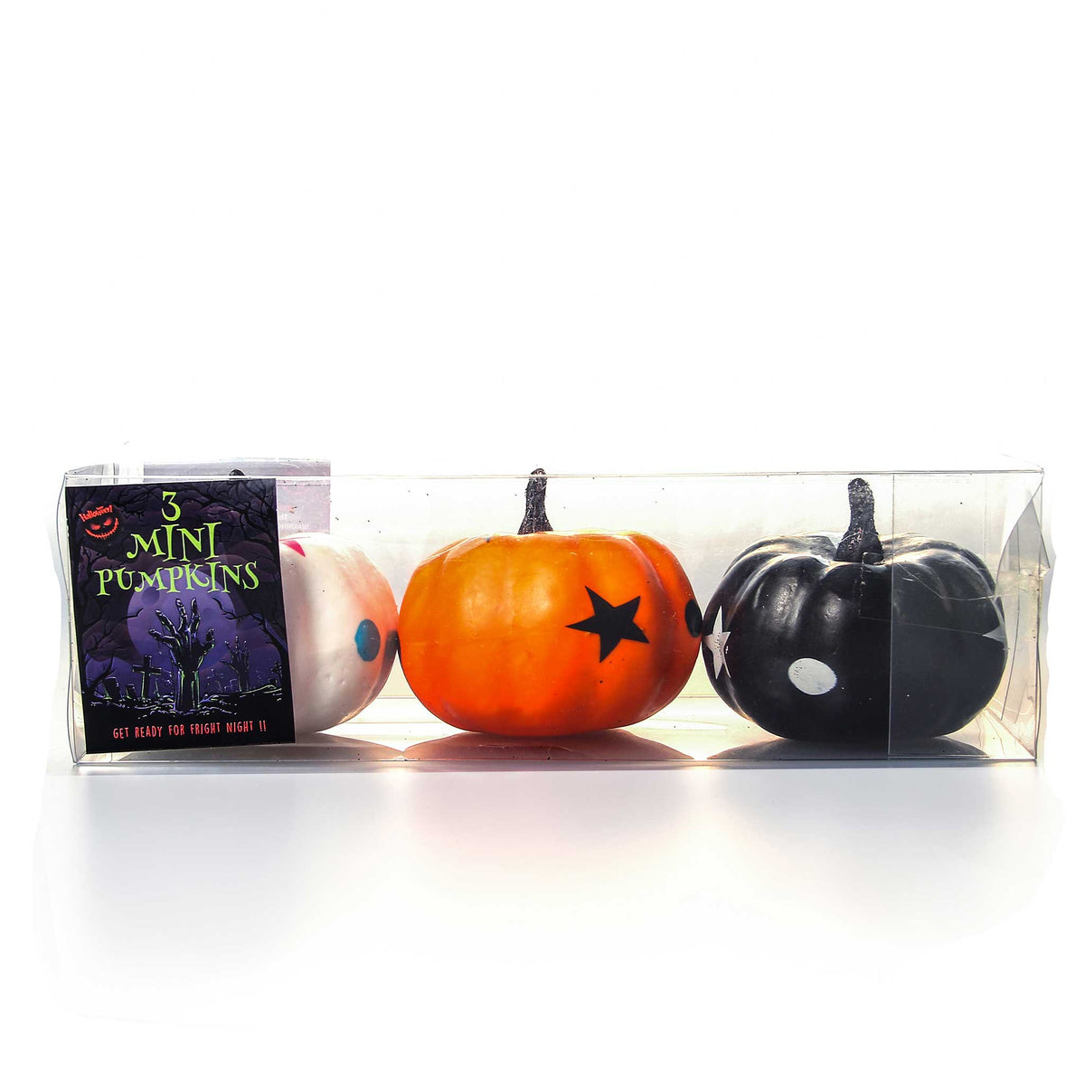 Mini Pumpkin Decorations 3Pc