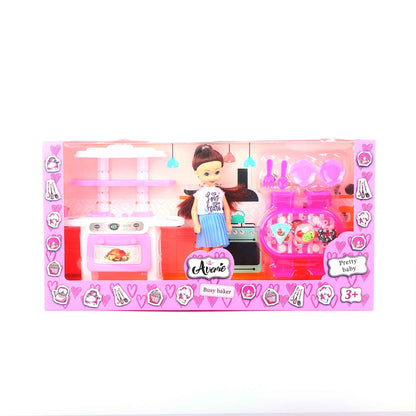 5In Fashion Doll Kitchen