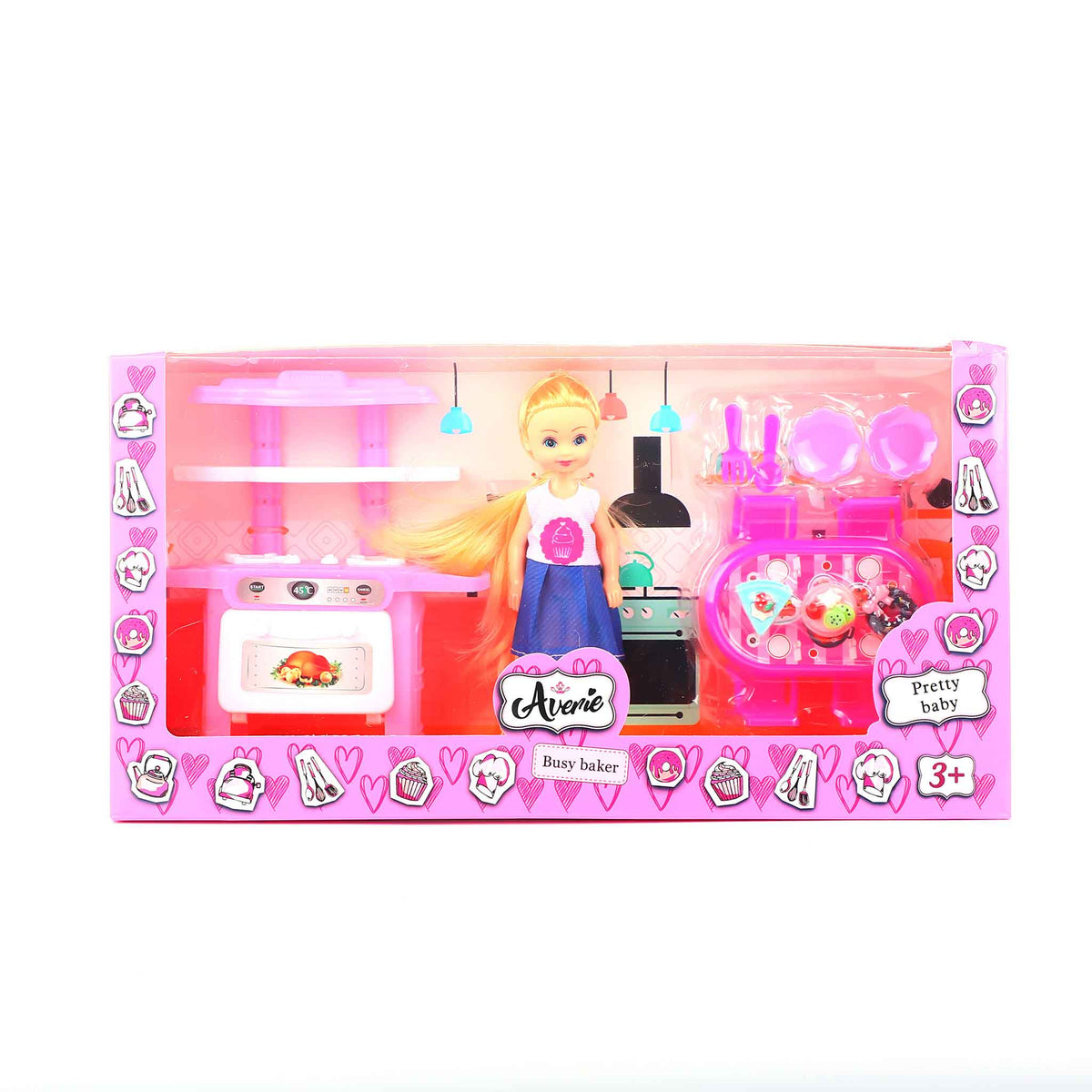 5In Fashion Doll Kitchen