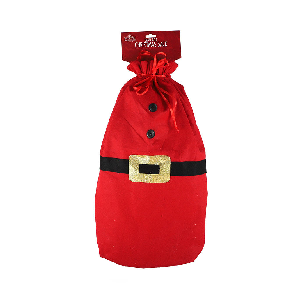 Santa Belt Christmas Sack