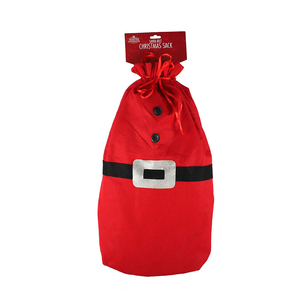 Santa Belt Christmas Sack