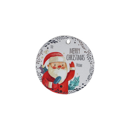 20Pk Foil Circle Tags - Kids