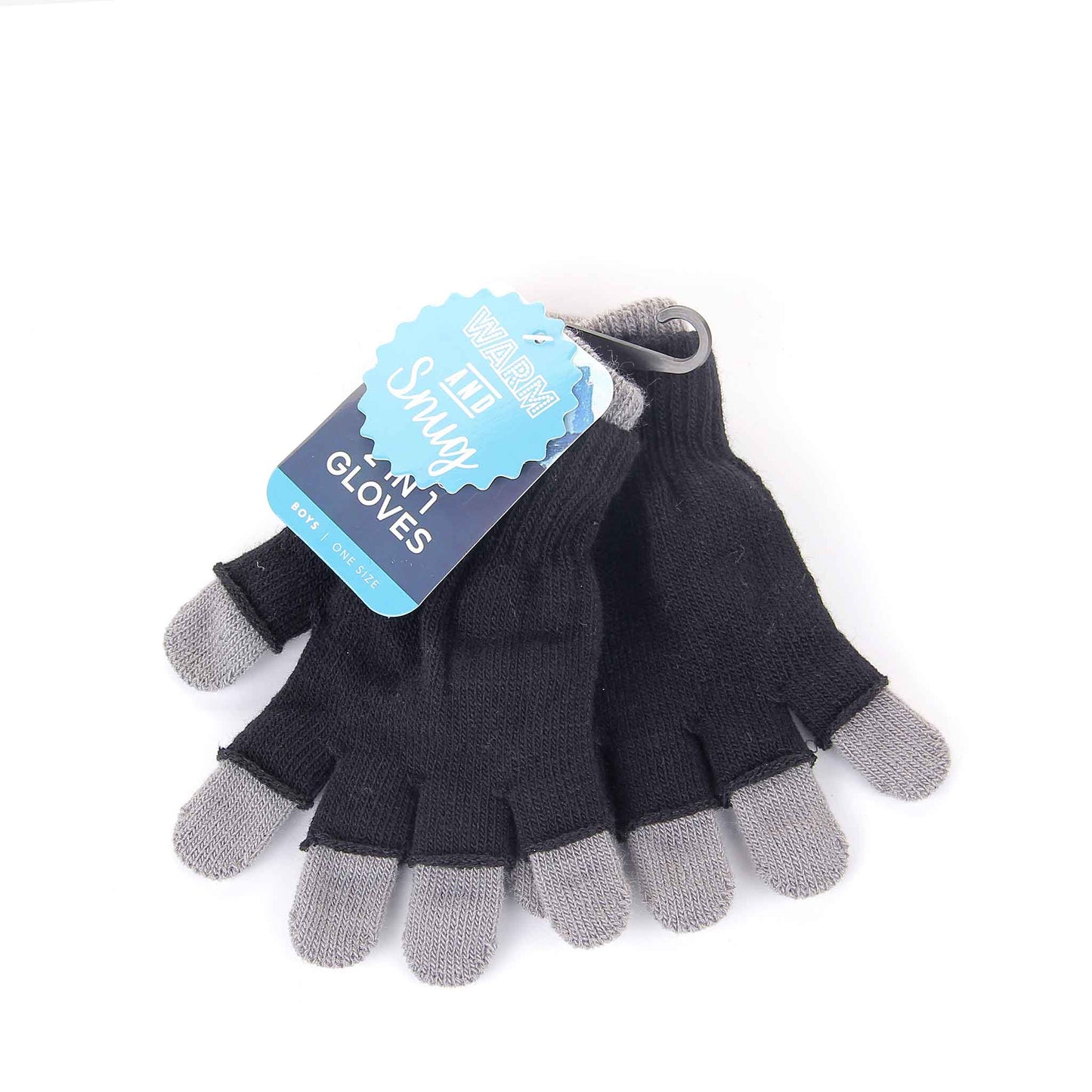 Boys 2 In 1 Gloves