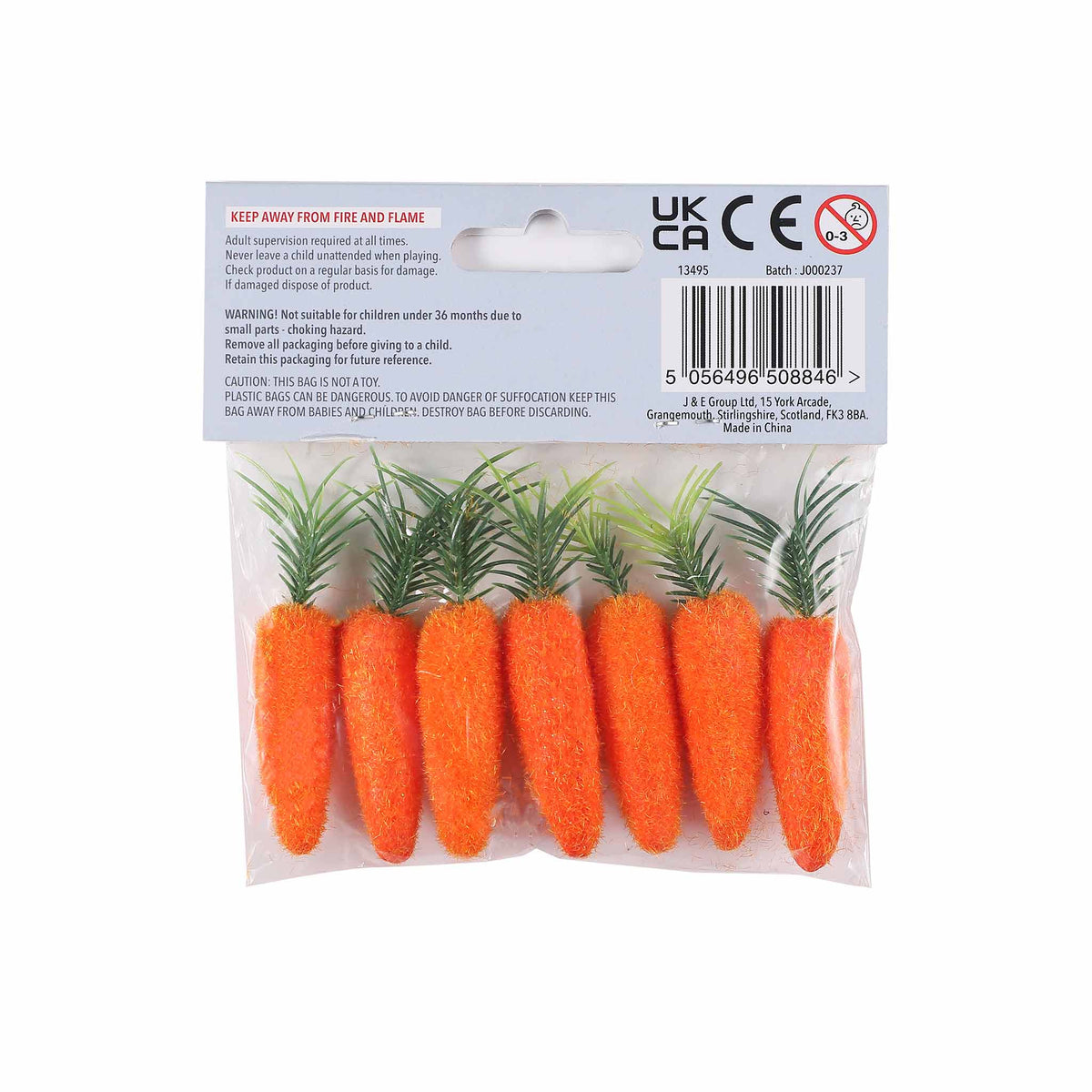 Carrot Decorations 7Pk