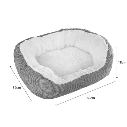 Mixed Colour Cord Pet Bed