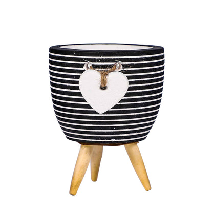 Josephine Striped Planter