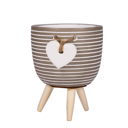 Josephine Striped Planter