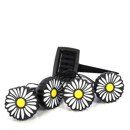4 Stake Lights(400mah) Butterfly Daisy