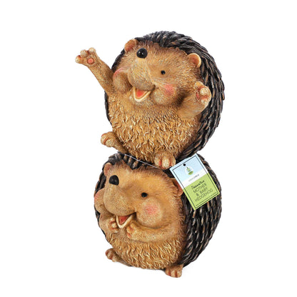 Mother & Baby Hedgehog Ornament